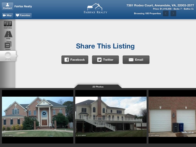 Fairfax Realty for iPad screenshot-3