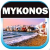 Mykonos Island Offline Travel Map Guide