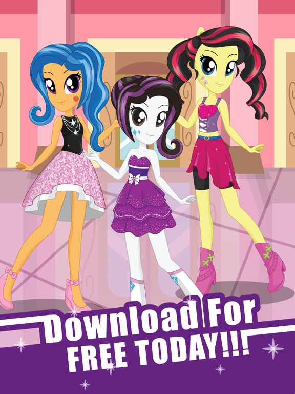 Игра Pony Dress Up Game for Girls - My Little Equestria