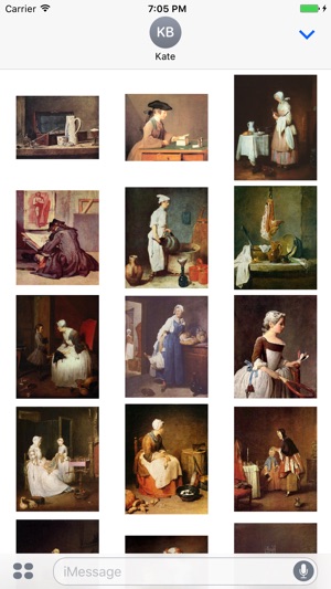 Jean Baptiste Simeon Chardin Artworks Stickers(圖1)-速報App