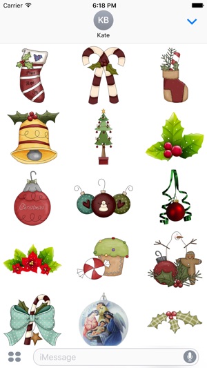 Christmas Stickers #4 for iMessage(圖3)-速報App