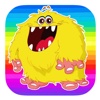 Monster Coloring Book Game For Children Version
