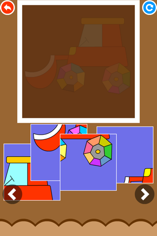 Car puzzle Coloring Games screenshot 3