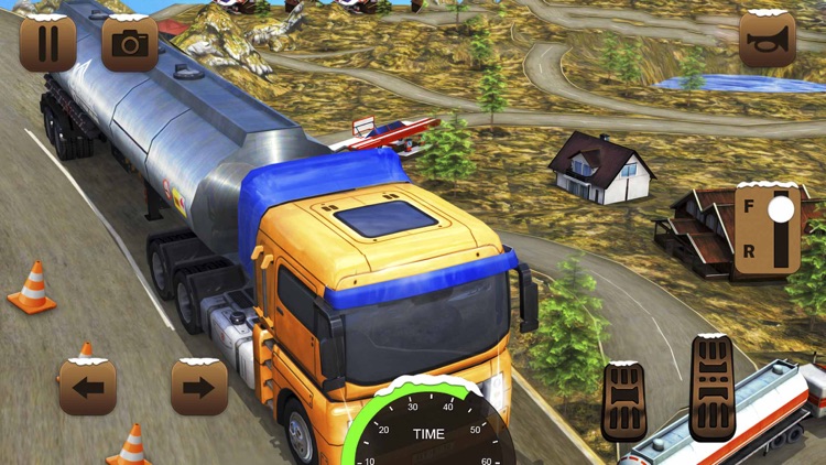 USA Truck Parking Simulator 3D