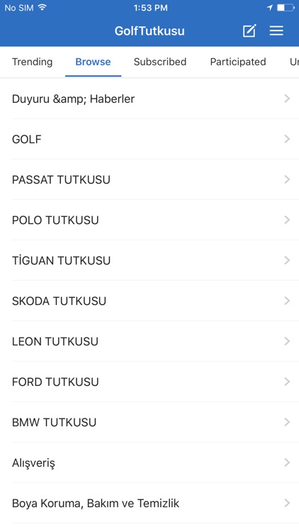 Golf Tutkusu