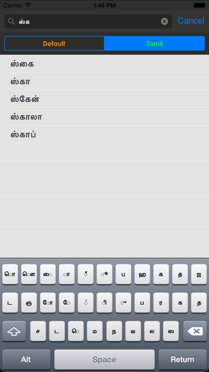 Tamil Dictionary screenshot-3