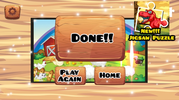farm jigsaw puzzle : 1st grade learning games screenshot-4