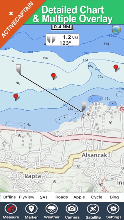 Djerba (Tunis) offline charts GPS map Navigator