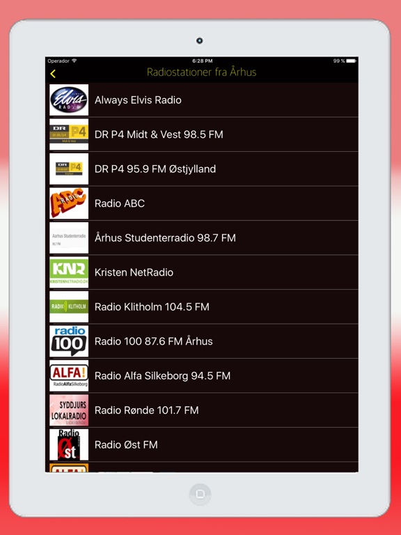 Radio Danmark FM - Radiostationer Danske Online Dk screenshot 2