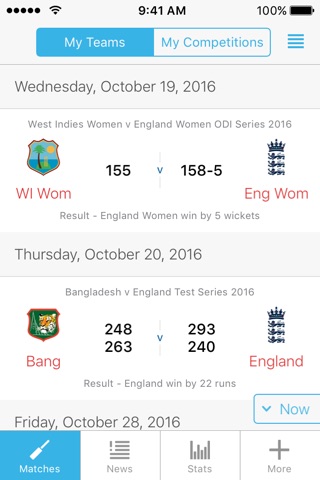 England Cricket screenshot 2