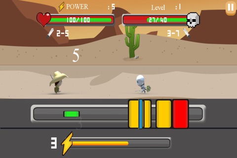 Sword Cowboy Street Battle - best blade fighting screenshot 2
