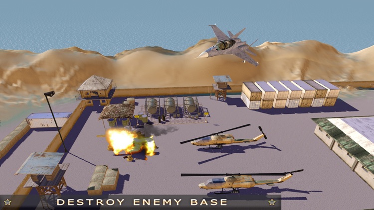US Army Air Force Dog Fight Combat: 3D Flying Game screenshot-4