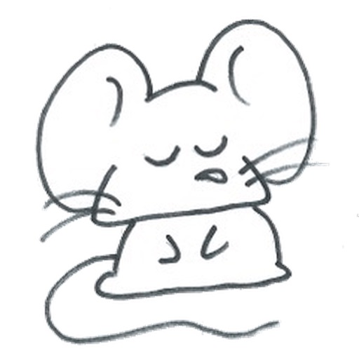 Gus The Cute Mouse Stickers icon