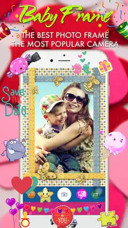 Game screenshot Insta Kid Photo Frame -  Babe photo collage - cute hack