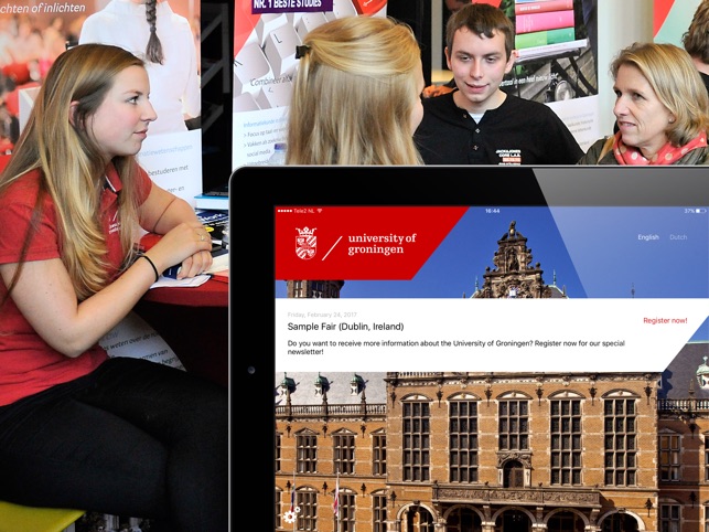 University of Groningen Register App