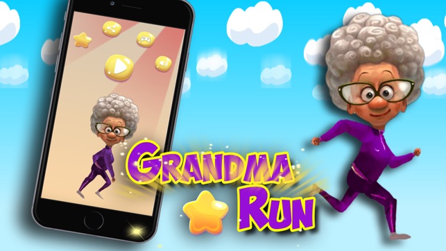 Grandma runner : speed run kids