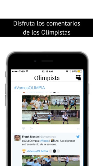 Olimpista - Futbol de Olimpia - Paraguay(圖1)-速報App