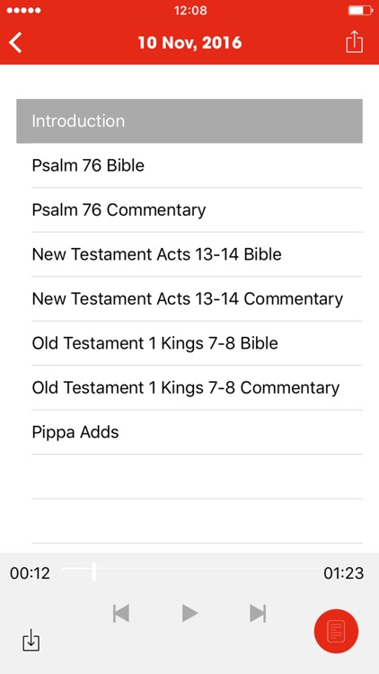 Bible in One Year screenshot-3