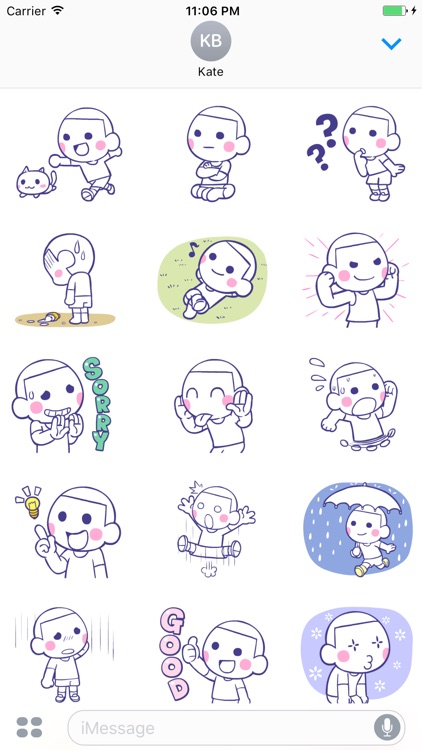 Funny Boy Stickers Vol 2