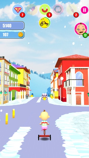 Baby Snow Run - Running Game(圖3)-速報App