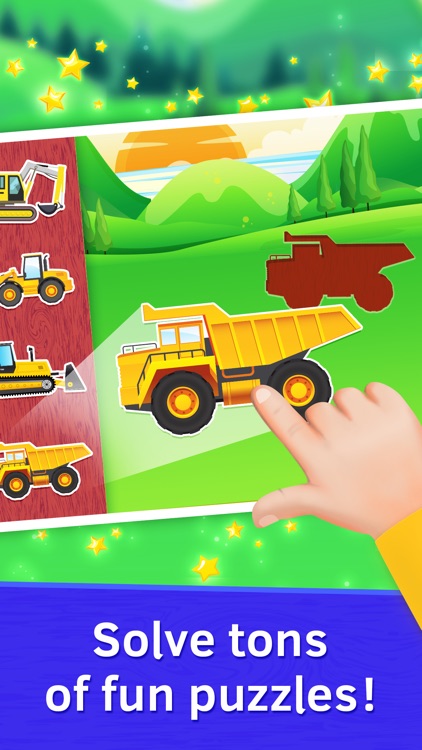 Diggers. Easy Puzzles for Babies