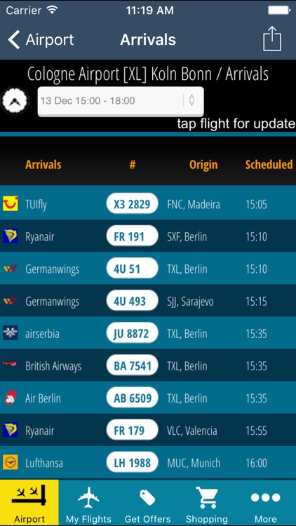 Cologne Airport (CGN) Flight Tracker