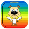 Dog Coloring Book Game For Kids Education