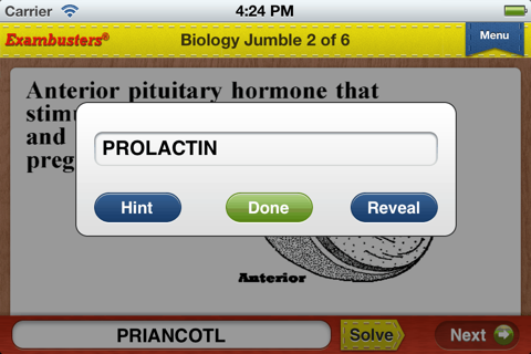 ACT Science Prep Flashcards Exambusters screenshot 3