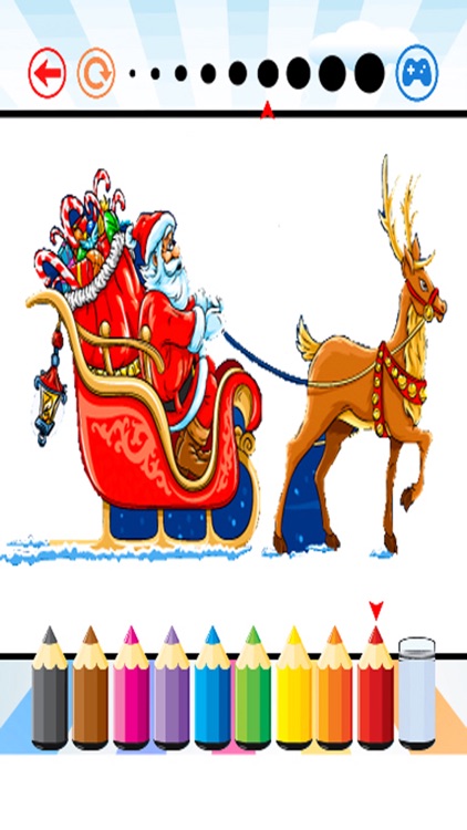 Christmas Day Coloring Book - Paint for Kids