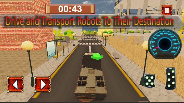 X Ray Robot Transport Semi Truck Parking Simulator