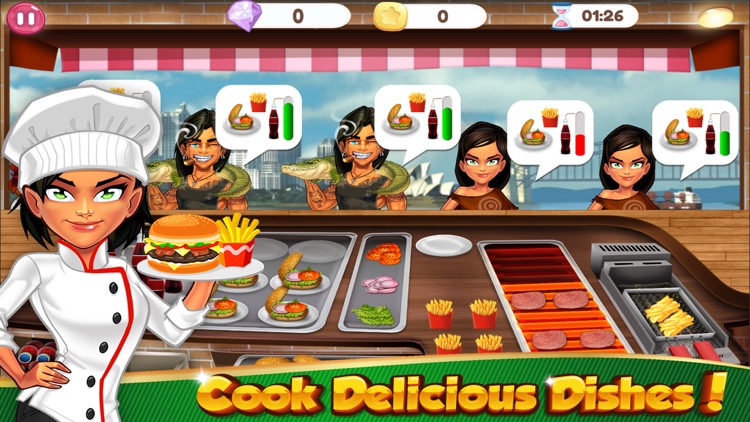 Cooking Games Pizza Fast Food Maker & Kitchen Chef