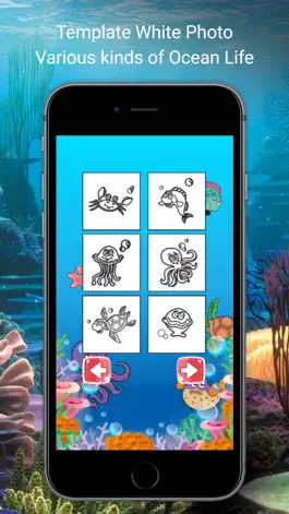 Game screenshot Children Funny Fish Coloring Book - Games for kids apk