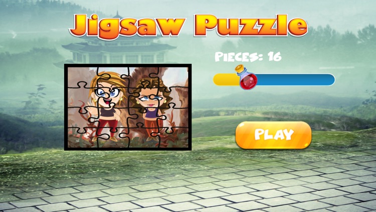 cute little girls puzzle jigsaw games