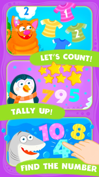 Animal Number Games for Toddlers Fun Math Games screenshot-3