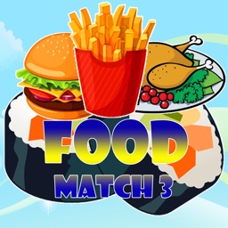 Food Match 3 - build Food Puzzle & Game for kids