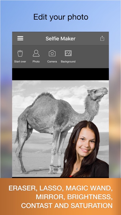 Selfie Maker - fake location with landmark photos