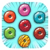 Kids Big Donut Game Coloring Book Page Version