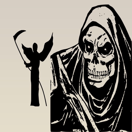 Grim Reaper : Death is Coming Stickers iOS App