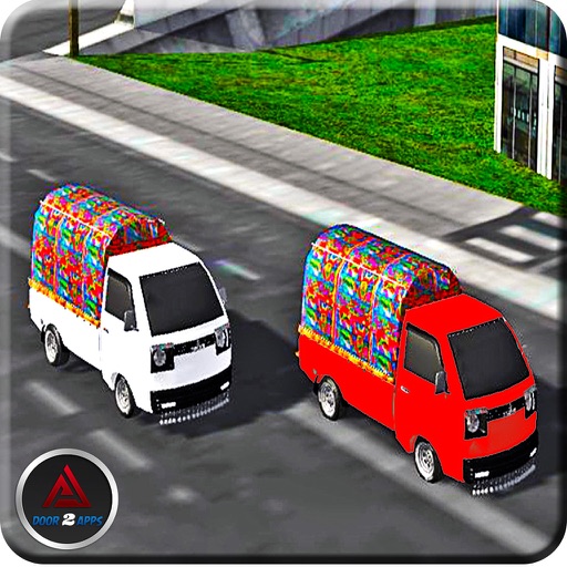 City Van 3d Drive Racing Mania icon