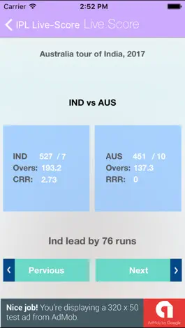 Game screenshot IPL Live-Score hack