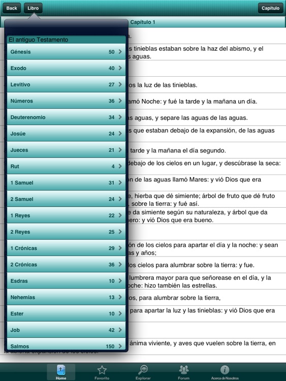 The Spanish Bible Offline for iPad