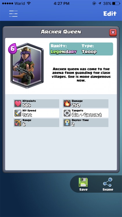 Card Creator for Clash Royale