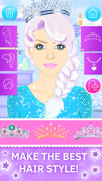 Ice Princess Beauty Salon. Premium
