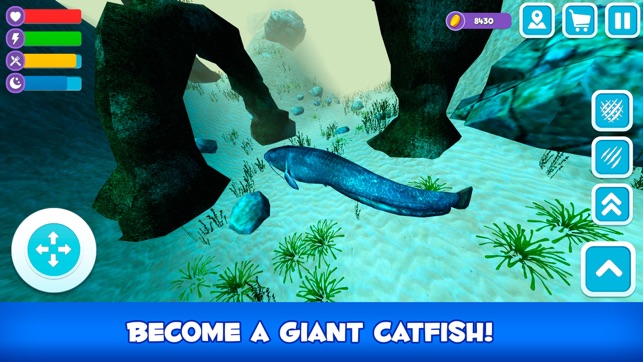 Catfish Wild Life: Fish Simulator 3D(圖1)-速報App