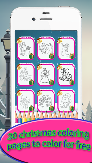 Christmas Drawing Pad - holiday activities for kid(圖3)-速報App