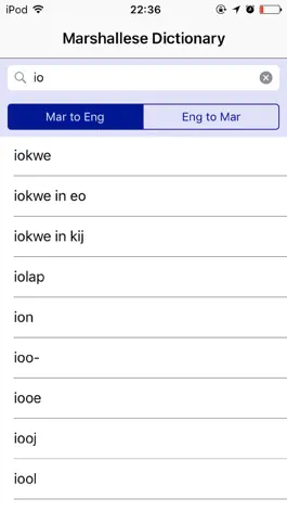 Game screenshot Marshallese Dictionary mod apk