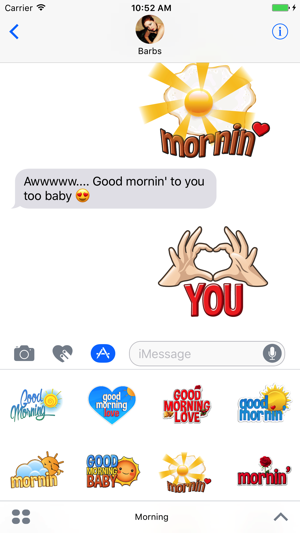 Good Morning Stickers & More(圖1)-速報App