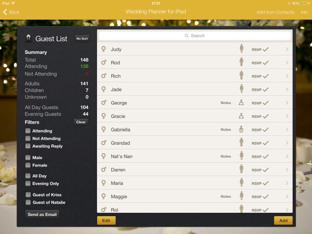 Wedding Planner For Ipad On The App Store