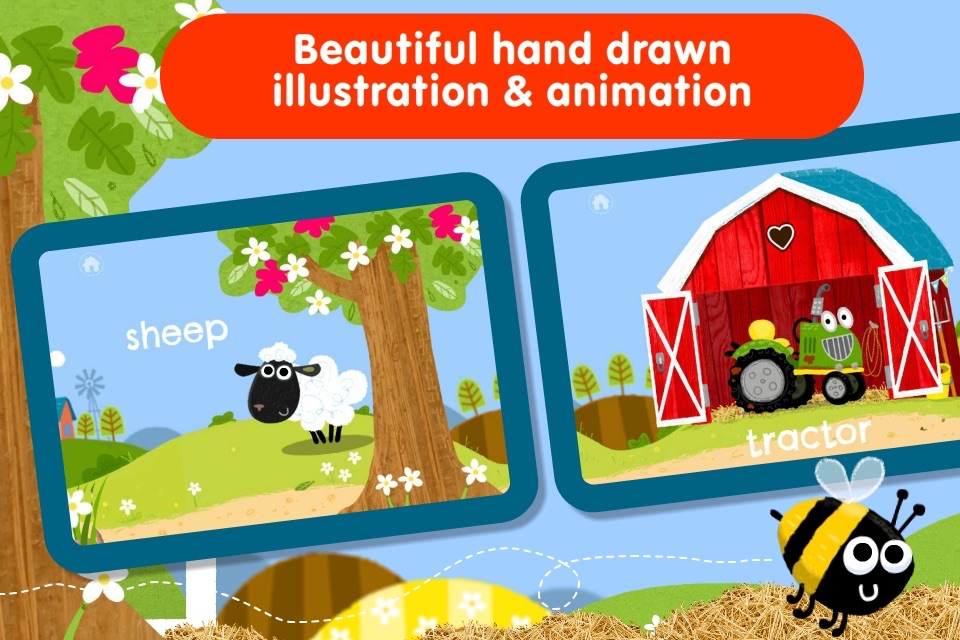 Peek a Boo Farm Animals Sounds screenshot 4