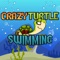 Crazy Turtle Swimming